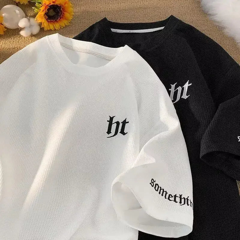 Casual Embroidered Half Sleeve T-Shirt