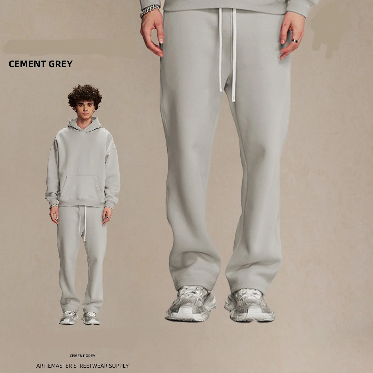 Men's long pants autumn/winter 350G