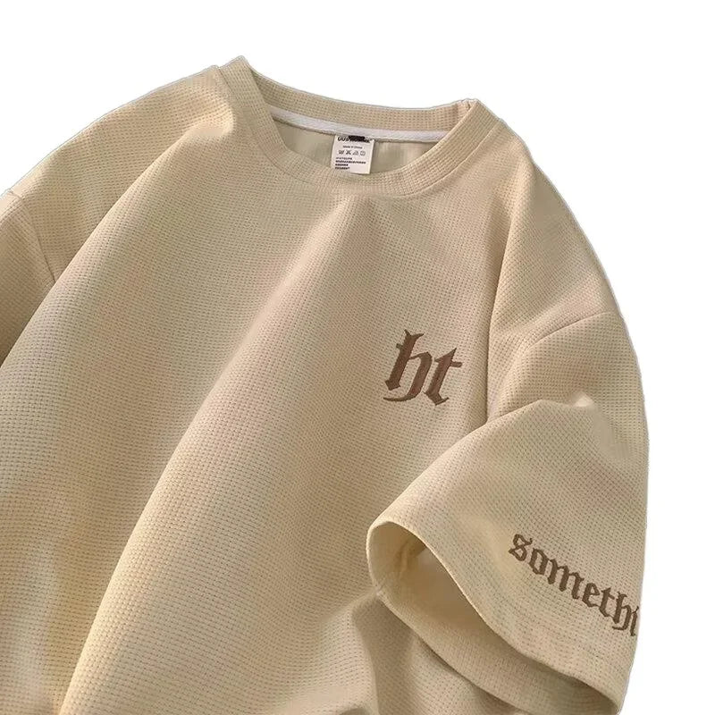 Casual Embroidered Half Sleeve T-Shirt