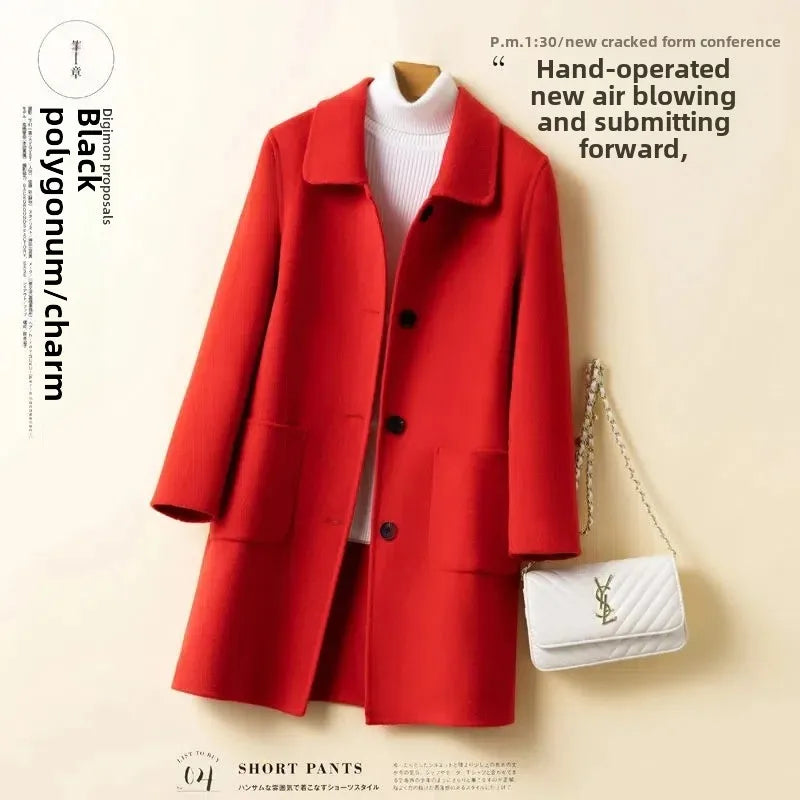 Women's Mid-Length Double-Sided