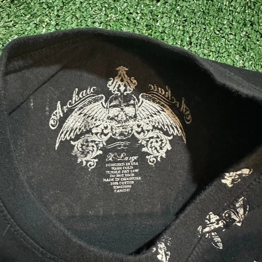 2000s Archaic Affliction style tee retro classic style