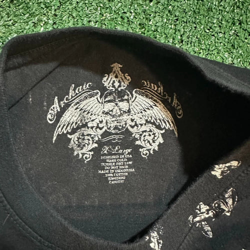 2000s Archaic Affliction style tee retro classic style