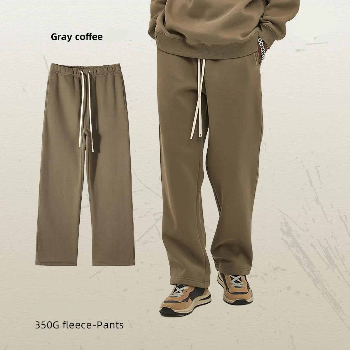 Men's long pants autumn/winter 350G